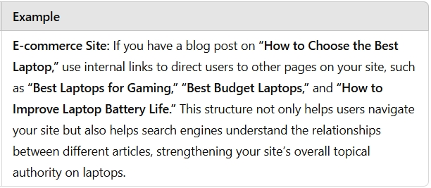 Strengthen Your Site with Internal Linking, its very important for build topical authority and semantic seo