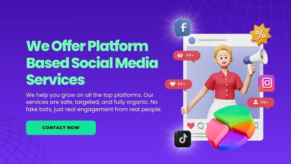 What We Offer – Platform-Based Social Media Services